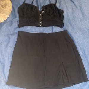 Sundays best skirt with slit